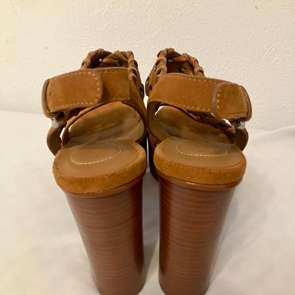 See by Chloe Helen Platform Suede Shoes 8.5 - Picture 5 of 7